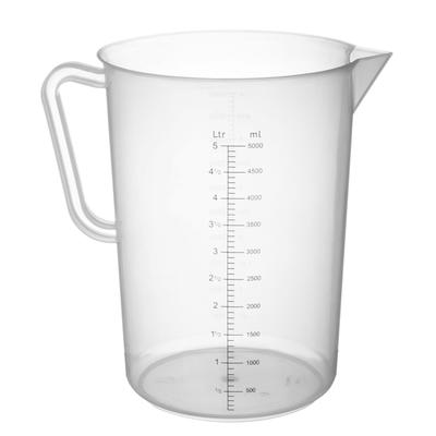 Hendi 567500 Polypropylene Measuring Cup with Graduations 5 L