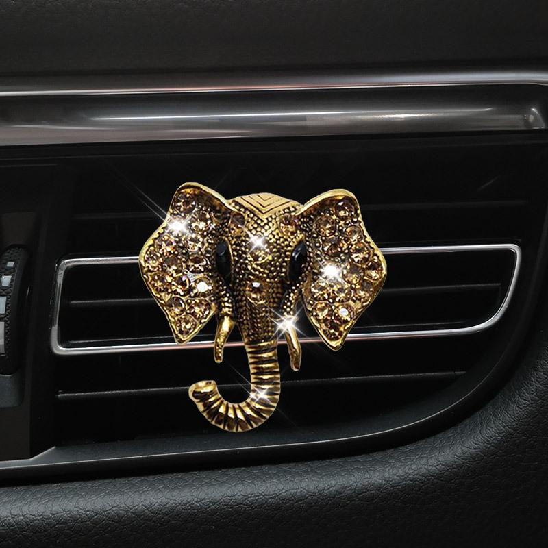 New Elephant Style Perfume Bottle Car Air Conditioning Outlet Perfume Car Perfume Car Interior Accessories Car Fragrance