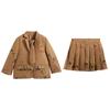 Girls' British Style Formal Academy Suit Set