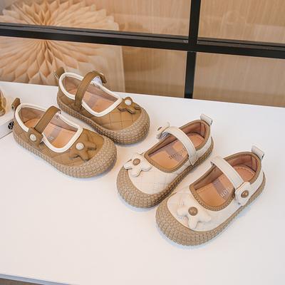 Girls Single Shoes Children's Toddler Shoes 2025 Spring and Autumn New Spring Baby Girls Soft-soled Non-slip Single Shoes