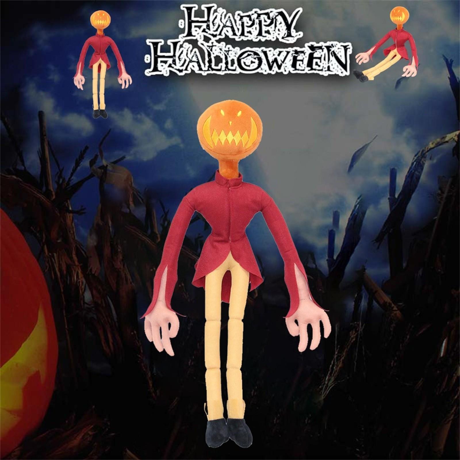 

Мягкий детский подарок для детей, милый декор для лица на Хэллоуин, забавные плюшевые игрушки для дома