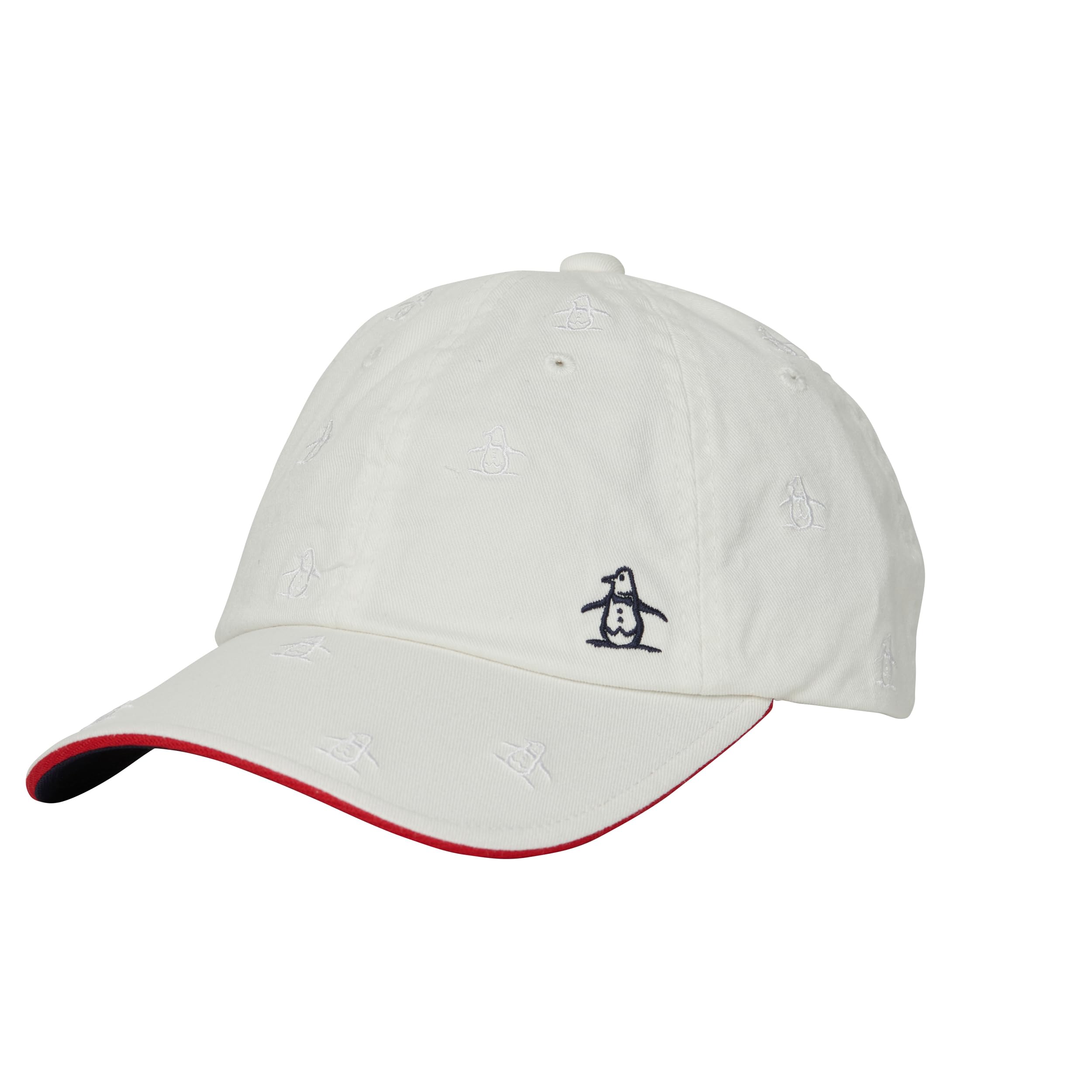 

Cap Penguin Flying Pattern Embroidery Tricolor Sporty Cotton Golf MGAXJC03 WH00 [Munsingwear] (White)