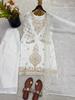 Ensemble Salwar Kameez Palazzo Dupatta Bollywood pour Femme Designer Indien Ethnique Fantaisie Soie Salwar Suit