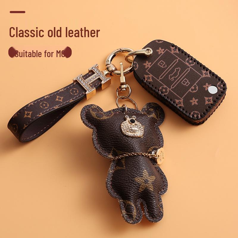 MG 6 Car Key Cover for 21 Models: Stylish Shell and Bag for MG 5, ZS, HS, Roewe GS, and MG6