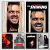 1pc The Shining Horror Movie Poster Sticker Print Waterproof Wall Art For Living Room Bedroom Home Decor