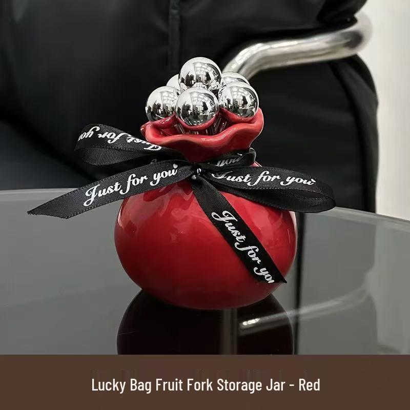 

Elegant Fruit Pick Holder Jar