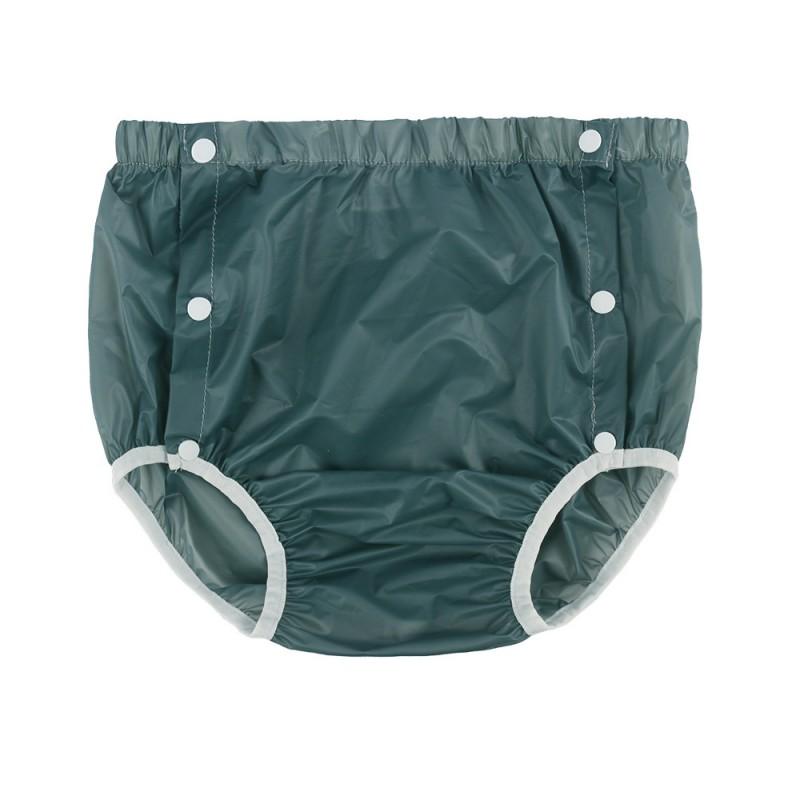 Adult TPU Waterproof Incontinence Underwear Unisex Leak-Proof Adjustable Snap Briefs Elderly Care
