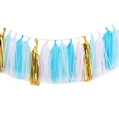 20PCSDIY Party Tassel Banner Wedding Baby Gift Birthday Banner Home Decoration