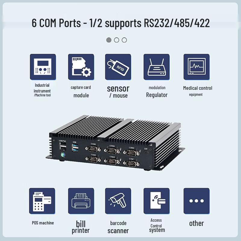 ZANMIE GK7000 Industrial Mini PC Intel i7-8550U (CN version)