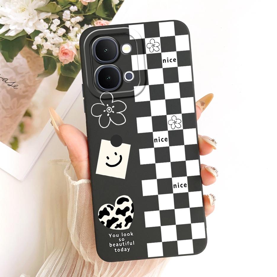 For Vivo Y31d 4G Case V2543 Stylish Girls Butterfly Painted Cover Soft TPU Phone Case For Vivo Y51 Pro 5G V2544 Vivo Y500i Shell