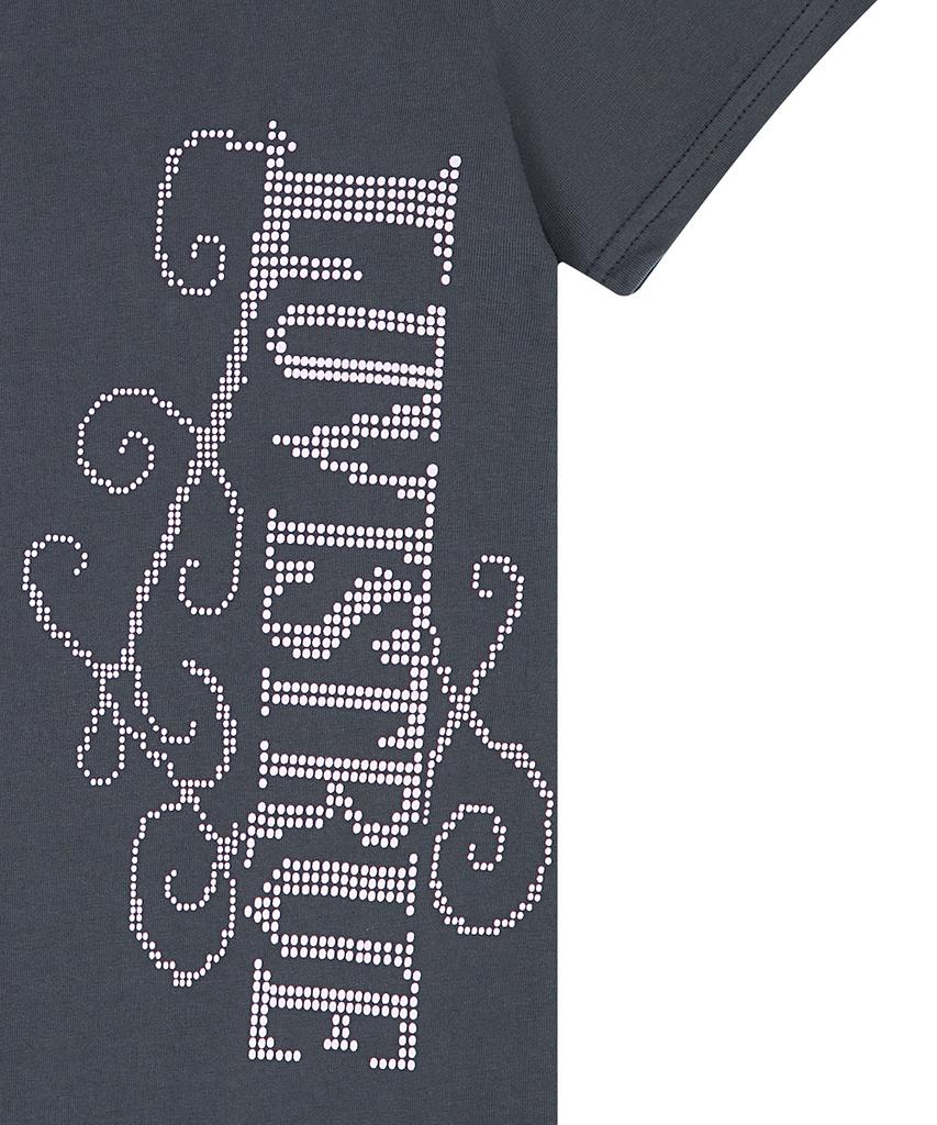 LUVISTRUE El Luvistrue Logo Tee(Charcoal)