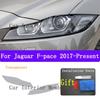 For Jaguar F-Pace 2017- Car Exterior Headlight Anti-scratch Front Lamp Tint TPU Protective Film Repair Accessories Sticker