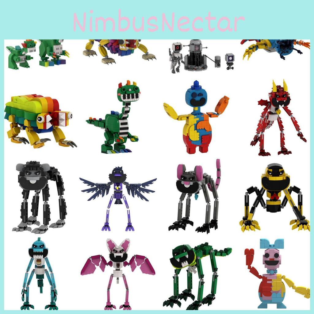 Poppy Playtime Capitolul 4 Cuburi de Construcție DIY Cărămizi de Plastic Pentru Joc Creativ