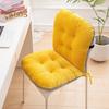 Winter Desk Chair Cushion with Fixing Strap for Anti-slip Thickened Good Elasticity And Softness Keep Warm Office Chair Seat Cushion Rocking Chair