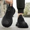 Fashion Round Toe Platformed Men's Sneakers Luxury Shoes Men's Casual Boots Luxury Designer Sneakers Sport Popular