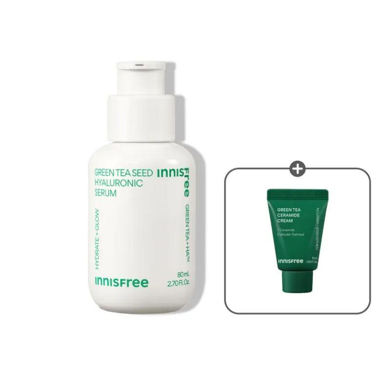 Green Tea Hyaluronic Acid Hydrating Serum Deep Moisture & Skin Barrier Care 80ml