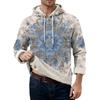 Men's Casual Long-Sleeve Fleece Hoodie With Pockets