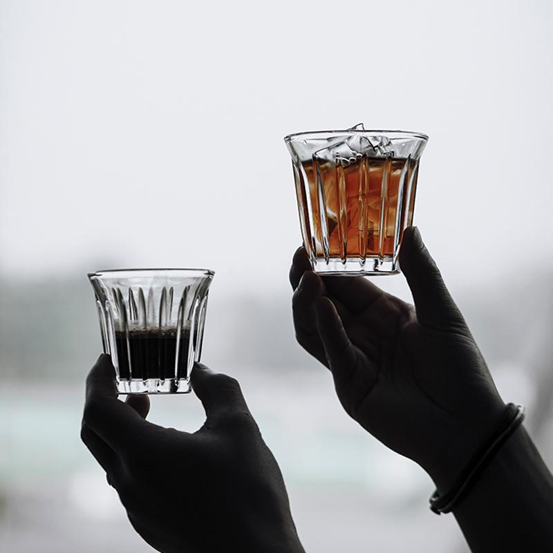 Barista Latte Cups 90ml-200ml Mug Coffee Or Tea Glass Mugs Flat White Espresso Coffee Cup Bring Classic Elegance To Table