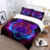 Neon Tiger Art Decor Set Soft Comfortable Duvet Cover Bedding Set Included 1*Duvet Cover & 2*Pillowcases, Gift