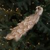 Colorful Christmas Bird Ornaments Glitter Feather Simulation Peacock  Parties Supplies
