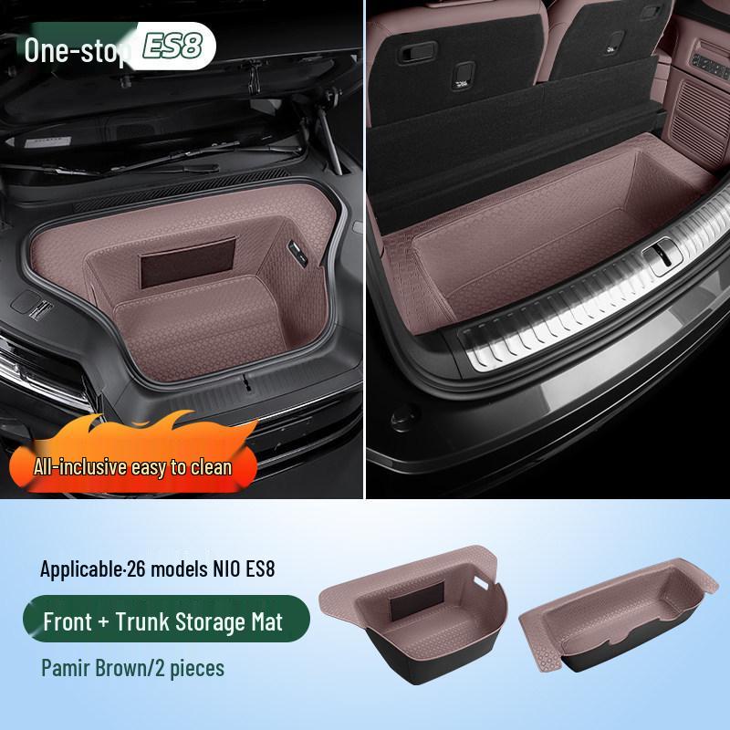 NIO ES8 26-Model Front & Rear Trunk Organizer Tray Set