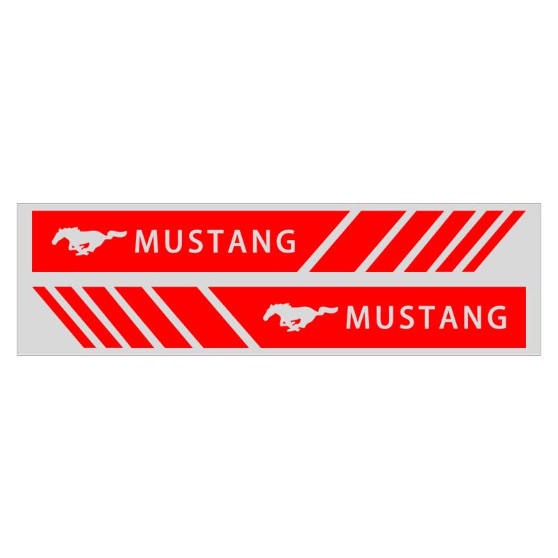 

Car Rearview Mirror Side Decal Stripe Sticker Vehicle Body for Ford Mustang Mondeo Focus Fiesta Escape Kuga Ecosport Ranger Mustang красный