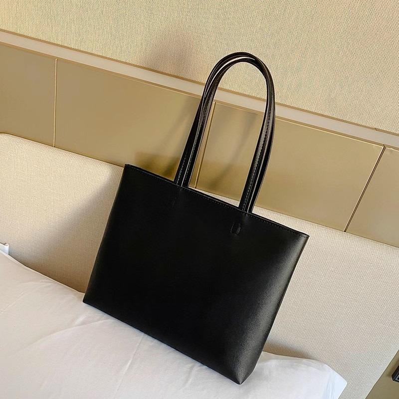 New Tote Bag Women's Large-capacity Simple Japanese Commuter Bag Handbag Women's Bag Casual Versatile Shoulder Bag