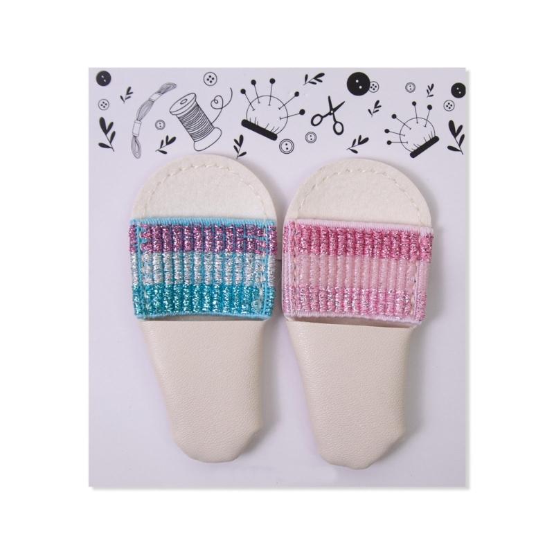 

1 Pair Knitting Finger Guards Leather Thimbles Finger Protector Sewing Thimble for Embroidery 1