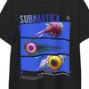 Tričko Subnautica Hráč Unisex, Leviathan Gargantuánský , Sci-Fi Oceánské Dobrodružství Tričko, Herní Merch Dárek pro Fanoušky, Cool Styl Top Streetwear