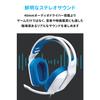 Logitech G Gaming Headset G335 Gaming Headset G335WH Ultra Light 222g 3.5mm Wired 3D Sound Stereo 2.1ch Flip Mute with Microphone PS5 PS4 PC Switch Xb