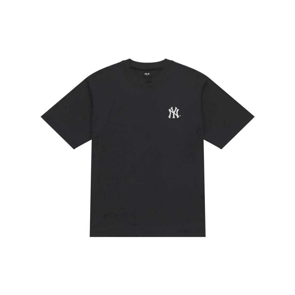 MLB New York Yankees Basic Collection SS25 T Shirt Unisex Black 3ATSB0853-50BKS