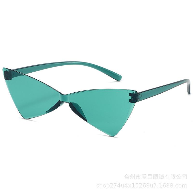 Personality Butterfly Frame Sunglasses Trendy Street-Style Candy-Colored European and American Cross-Border Glasses KJ135
