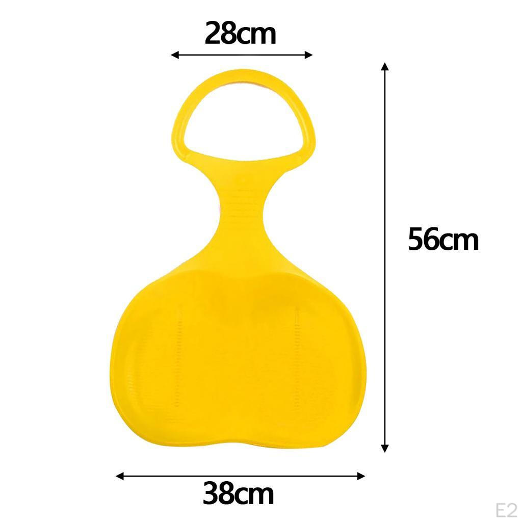 Snow Sled Sledge Sand Sliding Large Winter Toy Skiing Board Downhill Luge for Kids