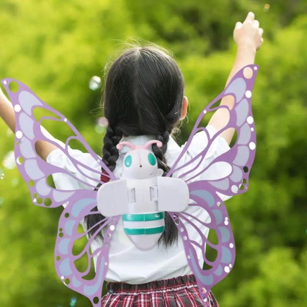 With Lights Electric Butterfly Wings DIY Assembly Fairy Flying Toy  Children
