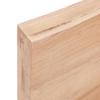 VidaXL Dessus de table bois chêne massif traité bordure assortie 363940