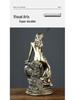 Goddess Resin Craft: European Retro Desktop Decoration, Copper Imitation Ornament