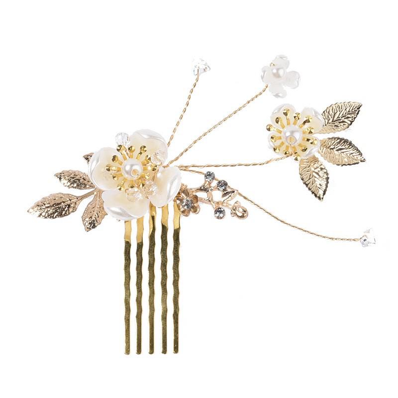 2024 Bridal Hair Comb Set: Updo Accessories for Wedding Gown & Mother's Headpiece