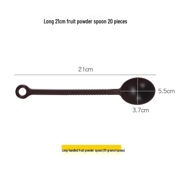 ZISIZ Disposable Plastic Measuring Spoons