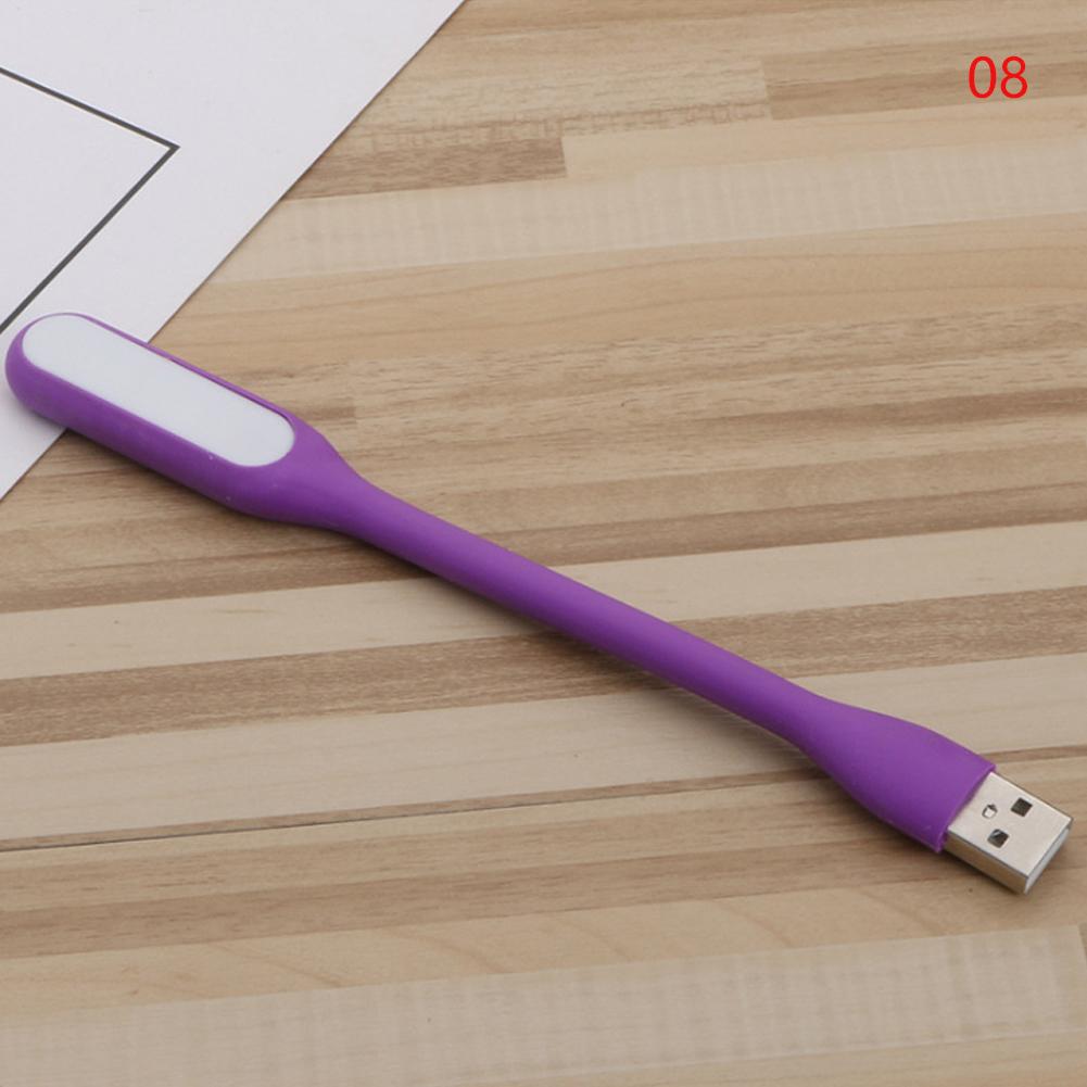 

Світлодіодна нічна лампа FEIJIEAST 360 градусів, гнучка невелика настільна лампа, портативна USB-міні-настільна лампа для ПК Power Bank Notebook фіолетовий