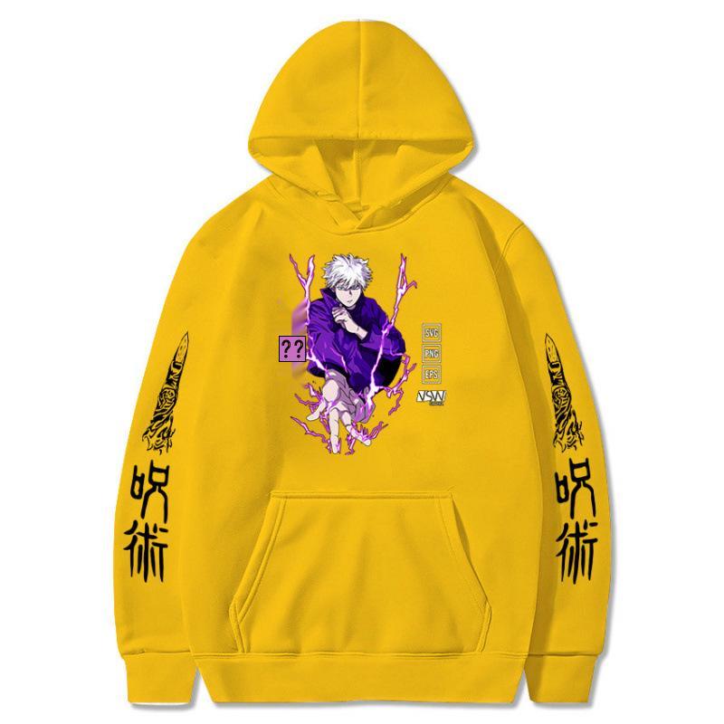 European-Size Jujutsu Kaisen Anime Hoodie Unisex Sweatshirt