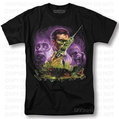 Re-Animator Shirt Classic Horror Movie Vintage Graphic Design T-Shirt