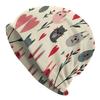 1pc & Unisex Bohemian Rabbit & Cat Knit Hat - Stretchable Elastic Suitable for Holiday,, Ramadan, Lightweight - Outdoor, Machine Washable For,, Casual