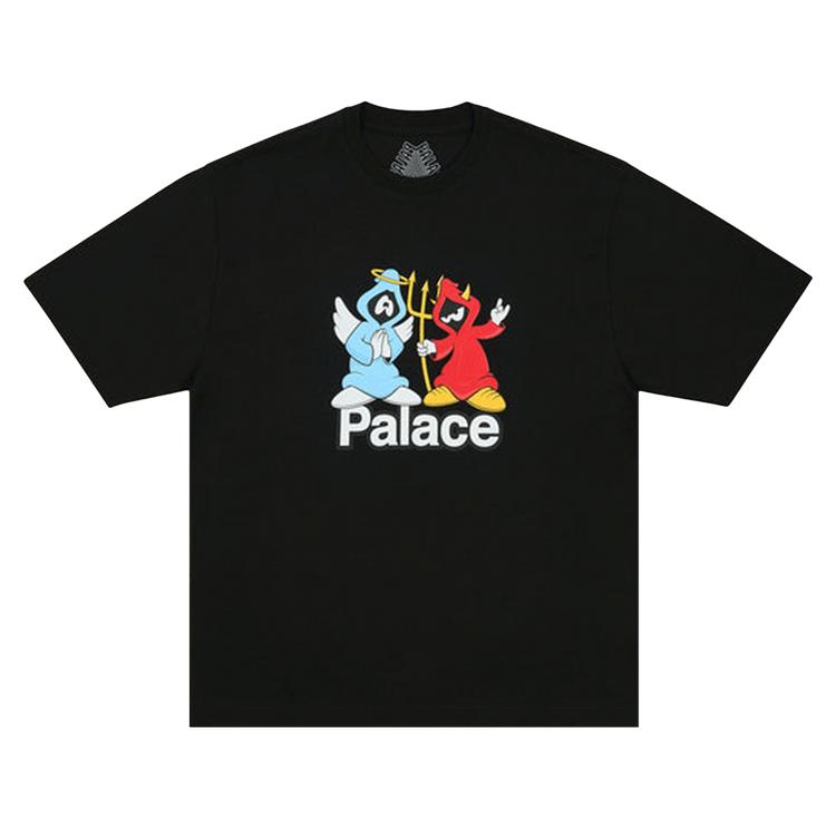 Palace Right And Wrong T-Shirt Black Unisex Tops P29TS211 L