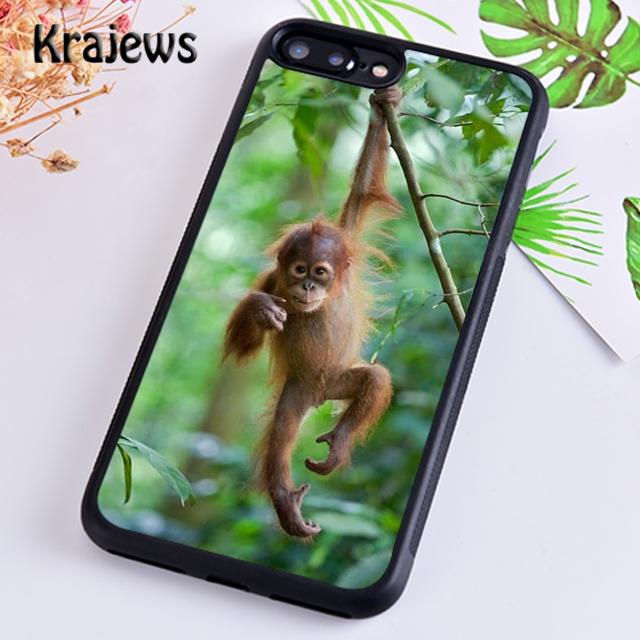 

CUTE ORANGUTAN monkey BABY Phone Case Cover For iPhone 17 Air 16 15 14 plus 12 13 pro max coque Fundas iPhone 15plus