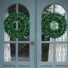 2026 Christmas Tinsel Garland 42cm Fur Strip Wreath - Mall & Hotel Decoration Pendant