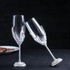 New Crystal Goblet Wedding Banquet Glass European and American Swan Pearl Glass Champagne Glass Wine Supplies