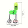 10pcs Fishing Bite Alarm Bells Glow in Dark Fishing Bell Alarm for Outdoor Night Fishing Activity