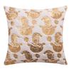 New Sequin Christmas Pillow American Holiday Plush Sofa Pillow Cushion Cover Sequin Embroidered Pillow Cover Aa