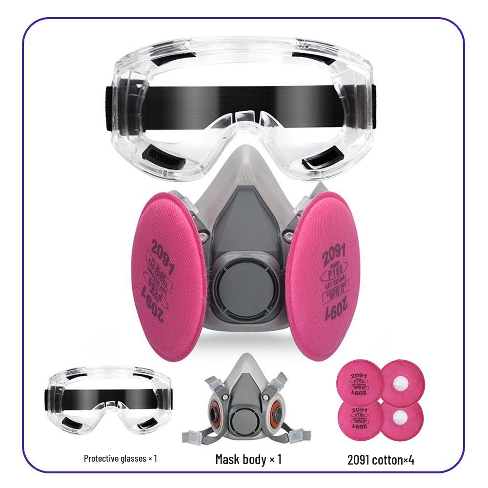 6200 Protective Respirator for Pesticide, Spray Paint, Chemical, Firefighting, and Formaldehyde