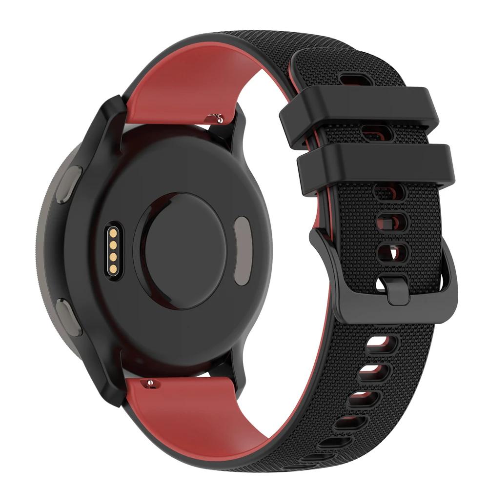 Silicone Replace Strap for Samsung Galaxy Watch 7/6/5/4 44mm 40mm 6 4Classic Gear S3 Band 20mm 22mm Bracelet for Huawei GT3 4Pro